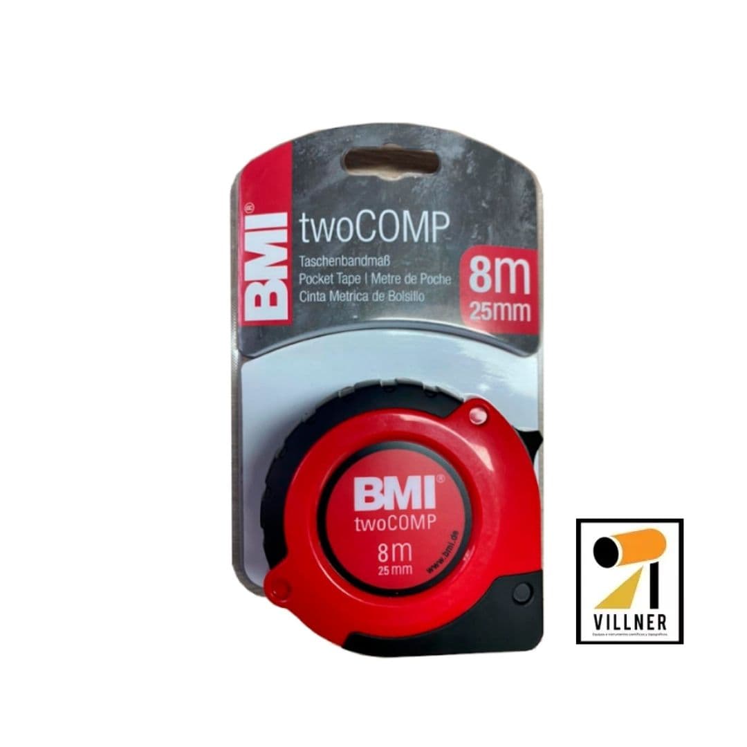 Flexometro (Huincha) - BMI TWOcomp 10M x 19mm / 25mm / 30mm - Imagen 2