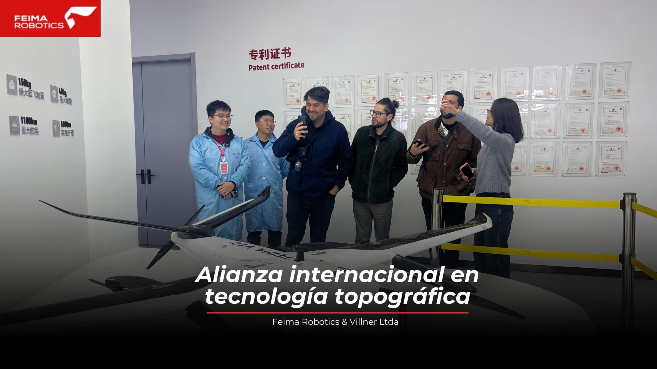 Desde China a Chile: Alianza Tecnológica con Feima Robotics para Revolucionar la Topografía Aérea