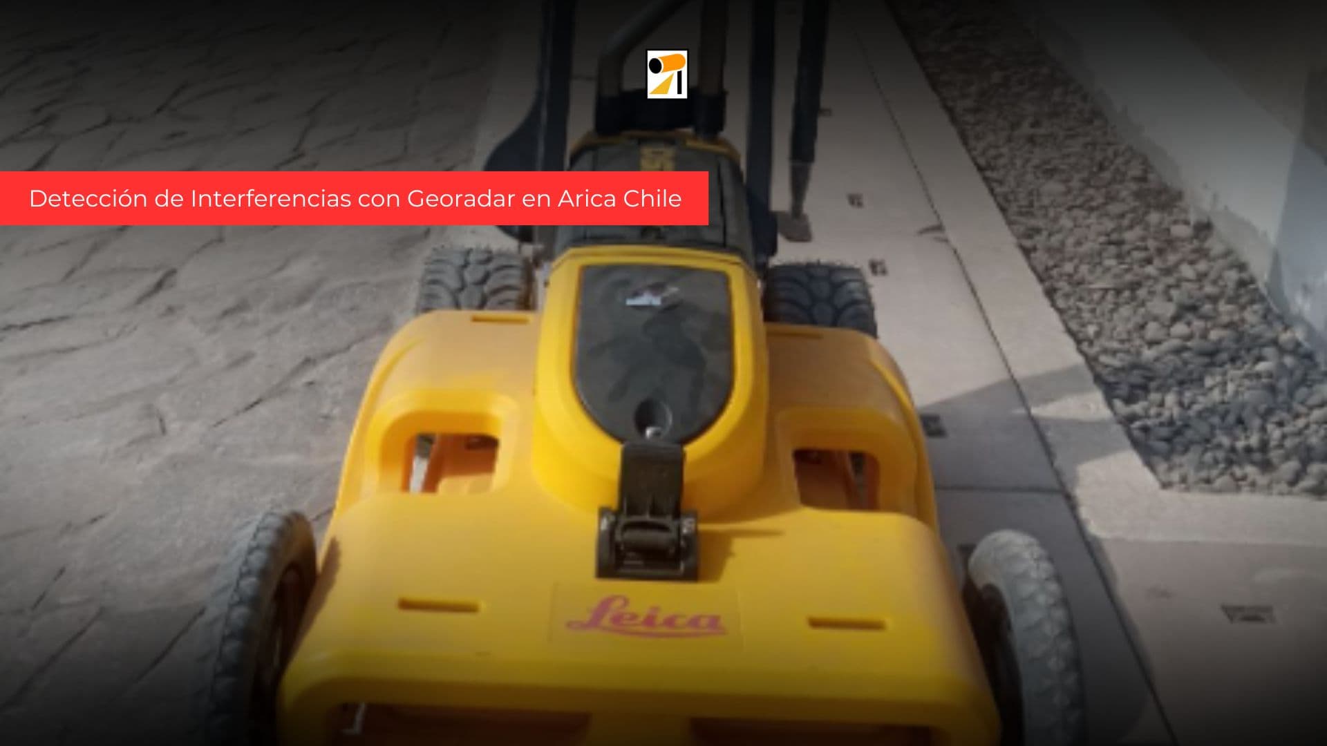 Detección de Interferencias con Georadar en Arica Chile
