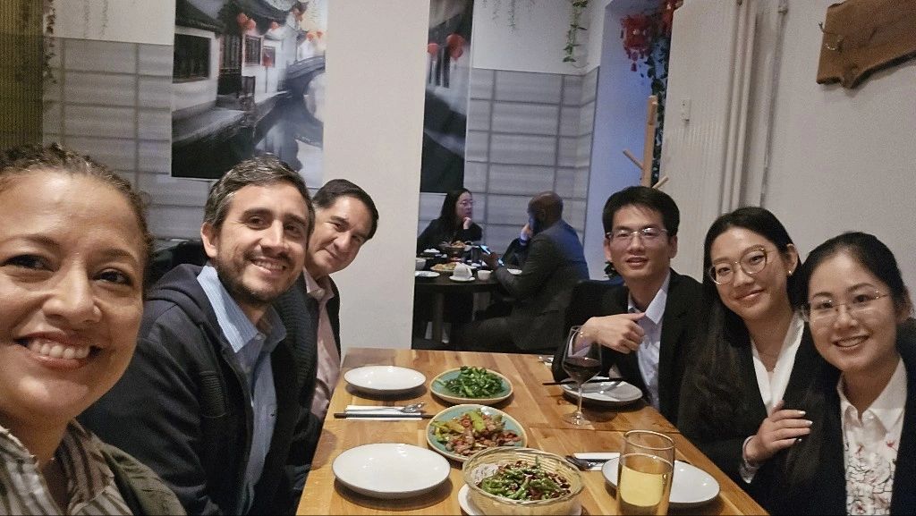 Encuentro bilateral de Villner y directivos de ComNav Technology en INTERGEO 2026 Múnich