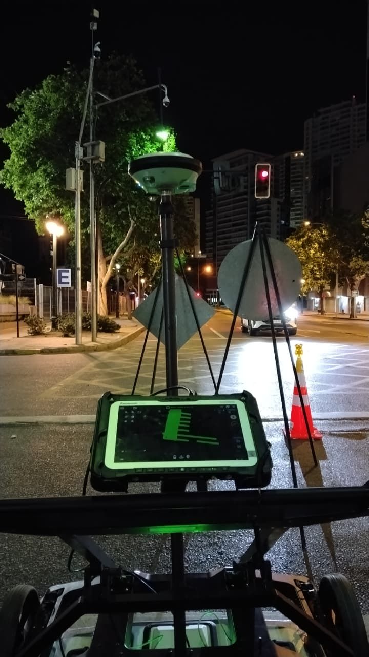 Prospección nocturna con georradar Chaser XR en Viña del Mar