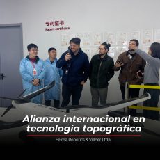 Desde China a Chile: Alianza Tecnológica con Feima Robotics para Revolucionar la Topografía Aérea