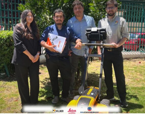 Villner capacita a OITEC en Georadar DS2000 (Leica)
