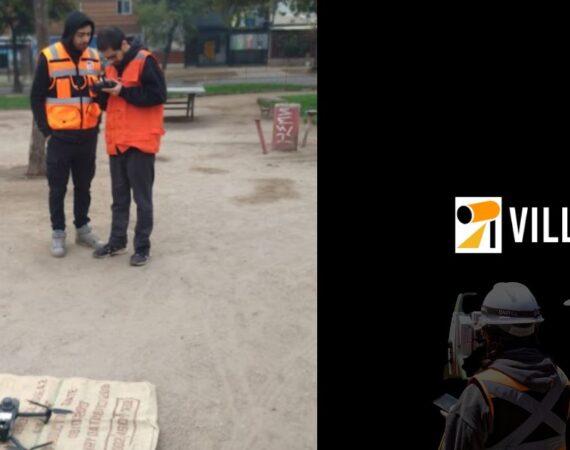 Levantamiento con dron en La Pintana: licitación adjudicada para actualizar ciclovías e iluminación comunal