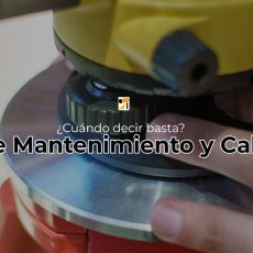 Guía de Mantenimiento y Calibración de Equipos Topográficos
